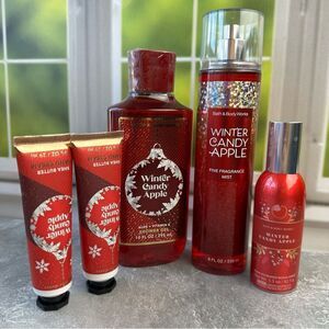 5pc BBW Winter Candy Apple Bundle